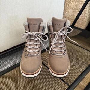 Cole Haan ZerøGrand Explore Hiking Boots – Tan/Brown – Women’s 7B